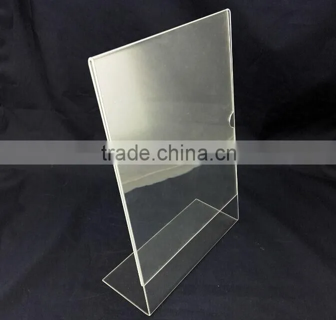 acrylic poster frame for promotional tabletop/desktop/countertop souvenir gift