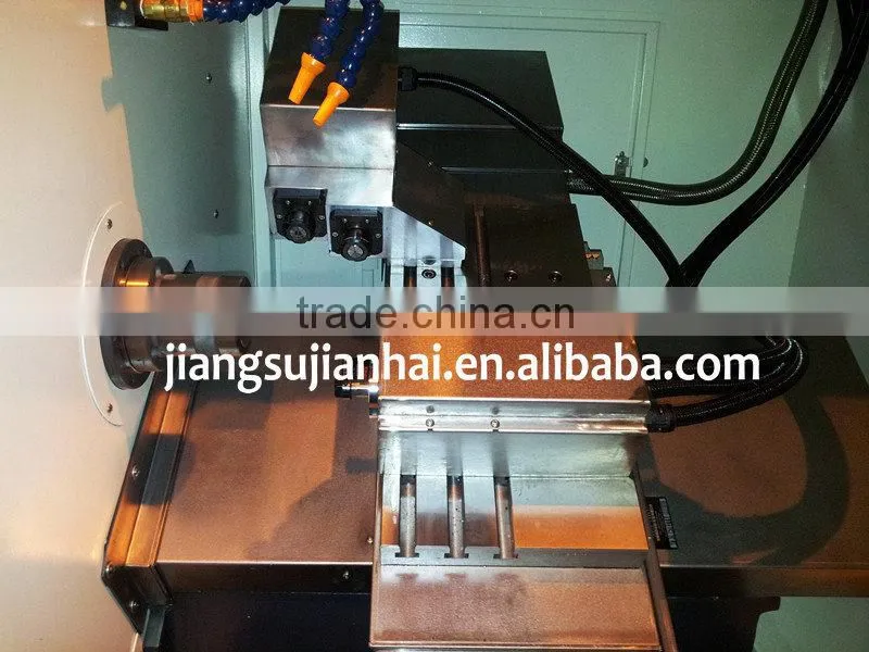 TCK Series CNC Slant Bed Mini Lathe Machine for Making Car Wheels