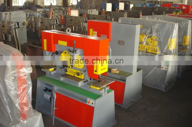 Q35Y-16 Hydraulic Iron Worker,plate sheet punching and shearing machine