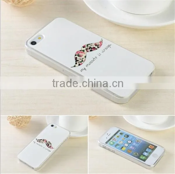 Color drawing print soft TPU case for iphone 5s case