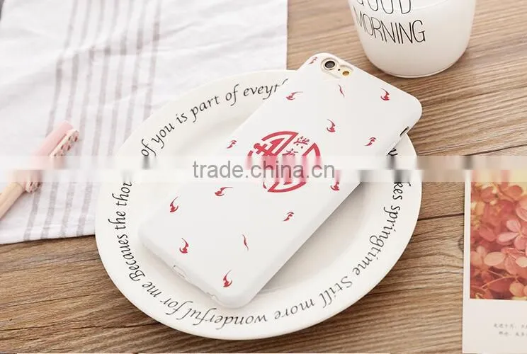 Hot selling silicone phone case/cute cartoon phone case for Iphone 6 6s