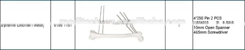 Dynamic External Fixator, Orthopedic External Fixation System