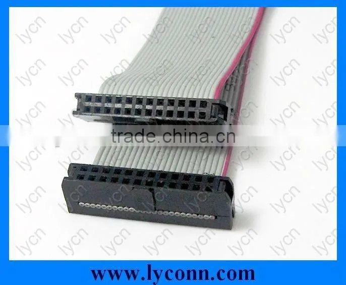 IDC Cable Flat Grey Connector pitch 1.27mm 2.0mm or 2.54mm