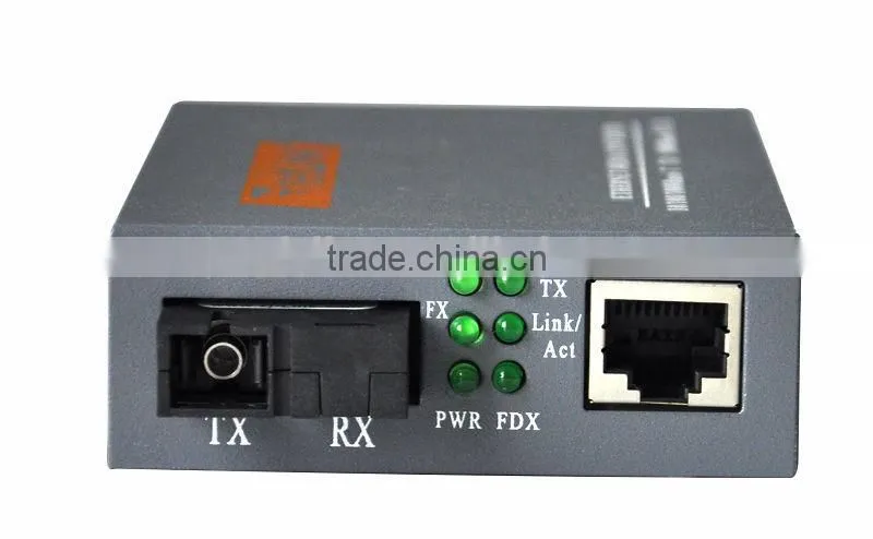 1000M 20KM, Media convert, Fiber Ethernet Converter with 4 RJ45 Ports;Optical media converter