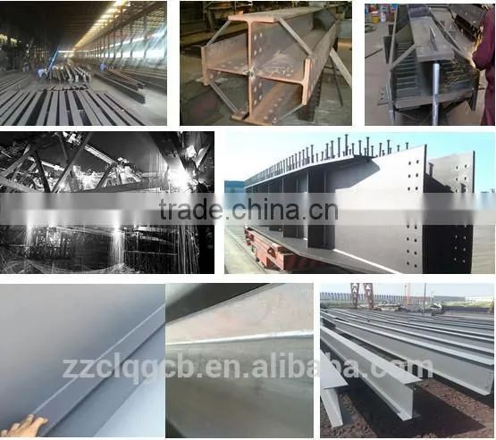 Steel structure workshop painting in different colors