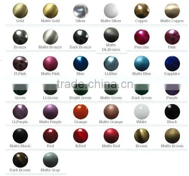 korean quality hot fix nailhead boat shape matte gold