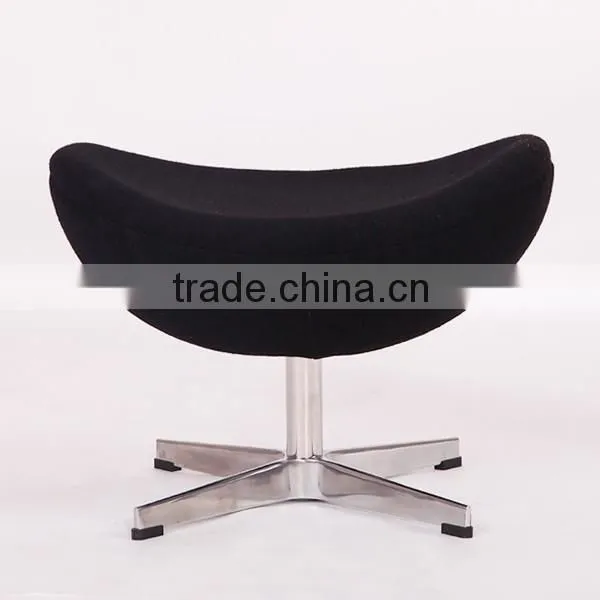 Commercial furniture leisure chair fabric egg chair stool ottoman