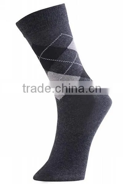 casual cotton men custom dress socks wholesale