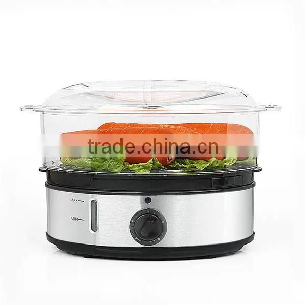 Home 3-layer stainless steel electric steamer XJ-10102