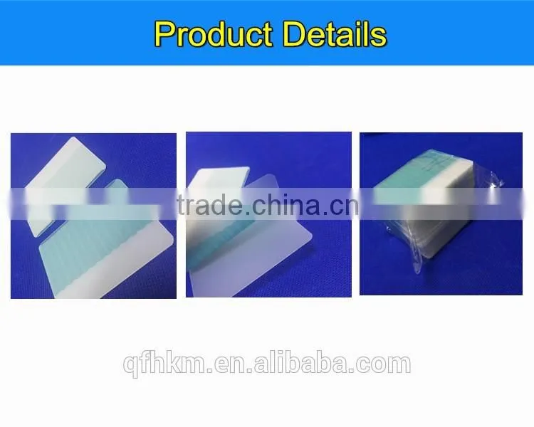 Colored Thermal Lamination Film Laminating Sheet Card Laminate Sheets For Sale