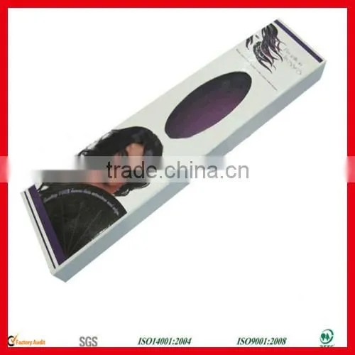 Delicate Custom Virgin Hair Extension Packaging Boxes