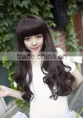 Long hair wigs free lace wig cap peluca peruca cosplay Synthetic hair Wigs
