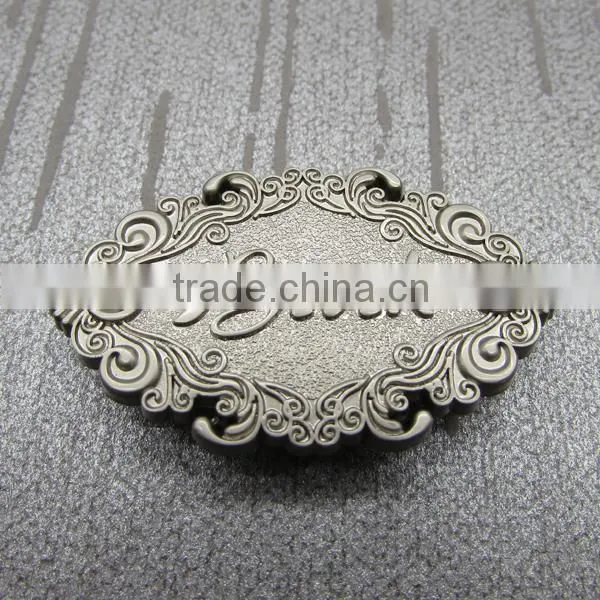 Cloud Shape Antique Metal Tags For Clothing
