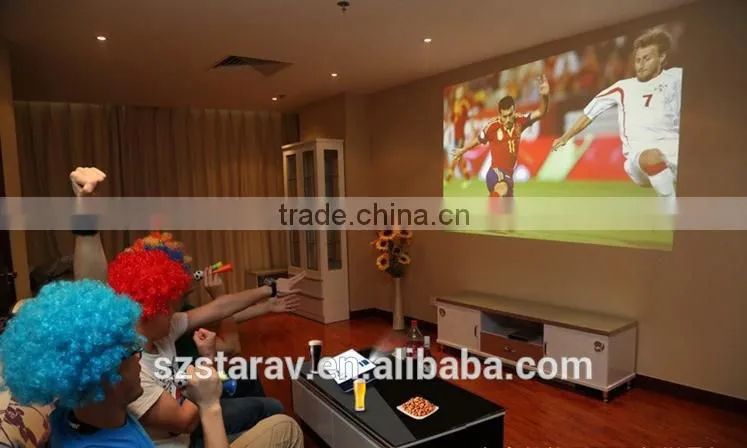 multimedia projector 800*480 Mini LED Home Theater TV Proyector Full HD HDMI Projector UC40