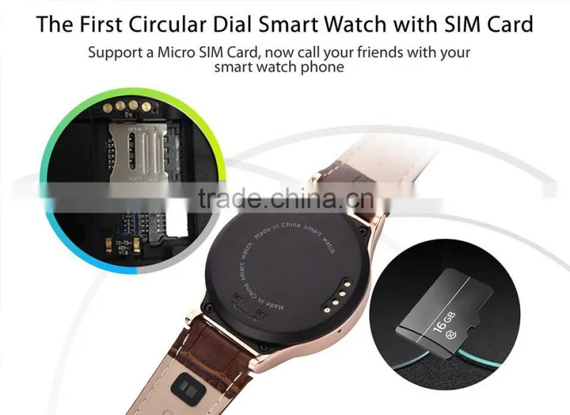 2016 New S3 Bluetooth Smart Watch Wrist Smartwatch APK For Apple Android Smartphone Men Women Wristband Wristwatch