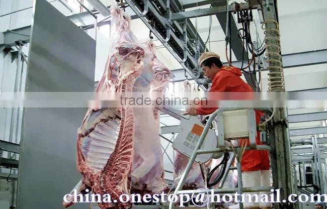 Cutting Line for Cattle Slaughtering Line Equipment Machine Deboning Workshop Convey Machine
