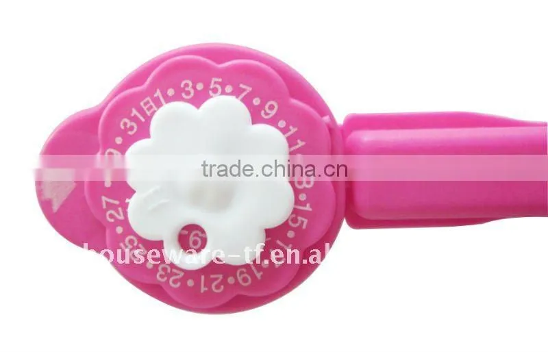 Plastic food bag clip