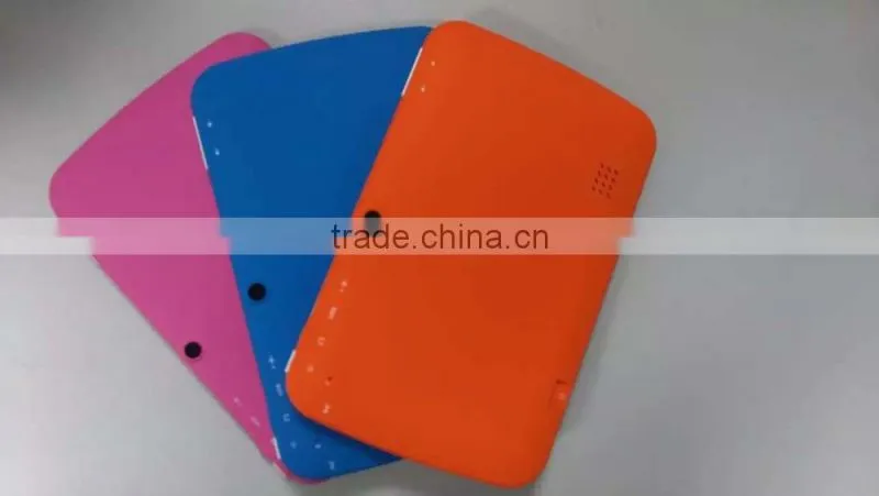 the cheapest version 7" resolution 1024x600 HD display quad core kids tablet PC