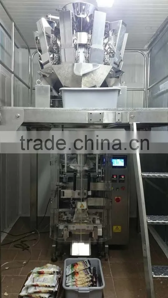 Low cost China supply VFFS machine potato chips packing machine
