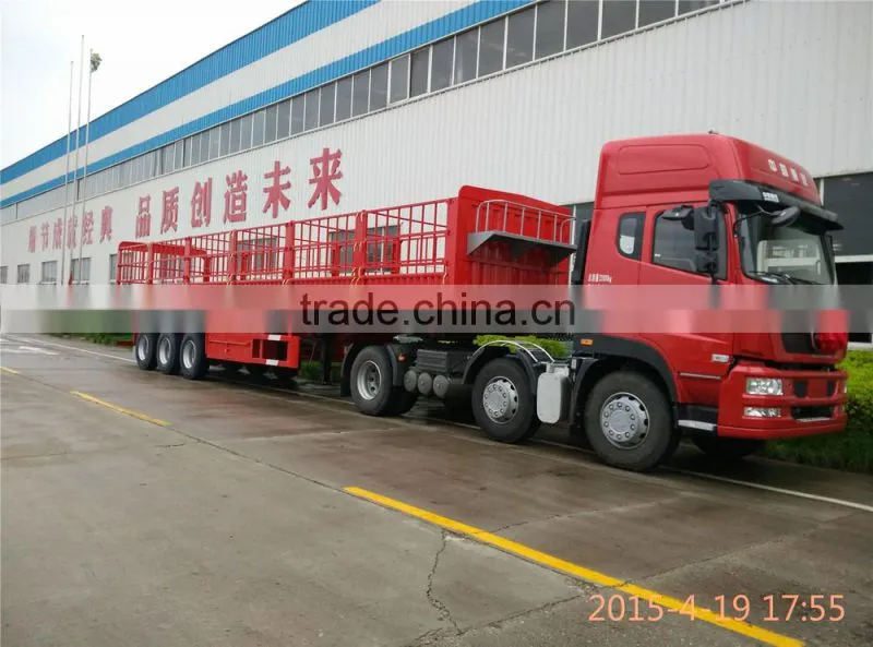 3 Axle 60t-100ton Cargo Trailer