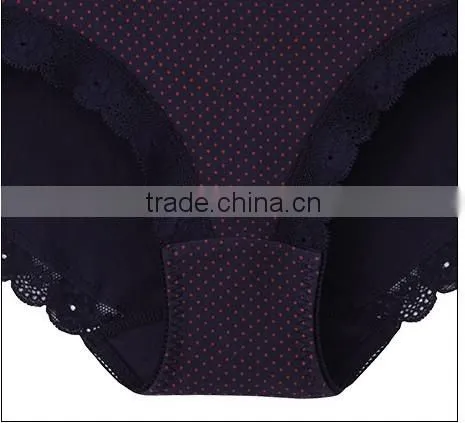 hot sell ladies underwear soft high waist cotton briefs