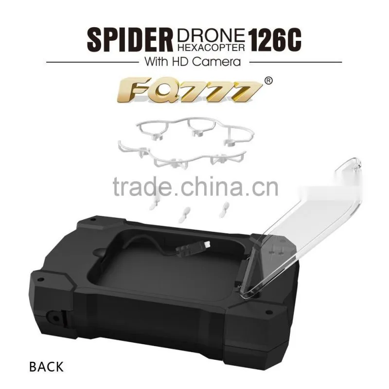 mini drone with hd camera 2MP HD Camera angle RTF FQ777 126C radio remote control industrial New toys 2016