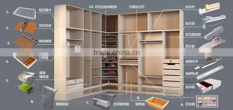 simple design modern style bedroom wardrobe free disign for wardrobe
