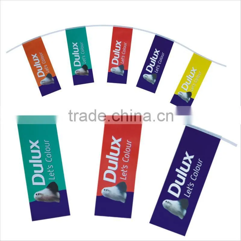 promotion polyester string flag