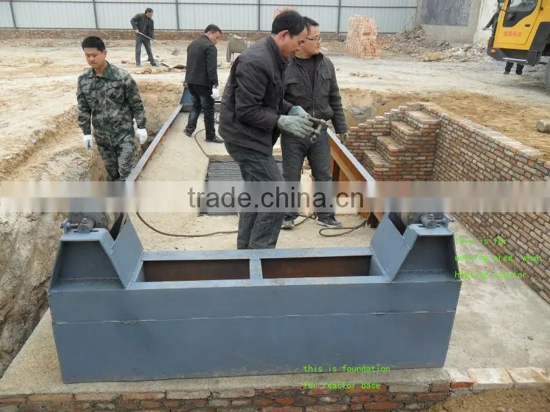 used tire pyrolysis to crude oil equipment with 35~60% high oil yield