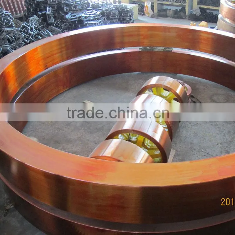 Forged Steel Ring for Rotary Kiln of Cement Plant