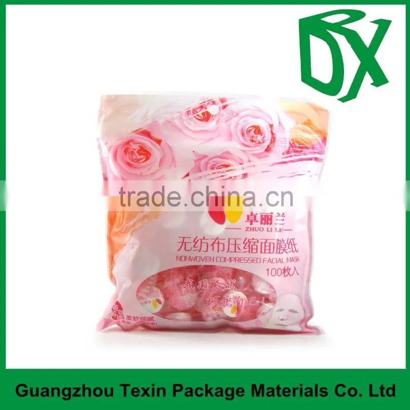 High quality food grade glossy printed plastic packaging jelly candy bag for baby food in china alibaba