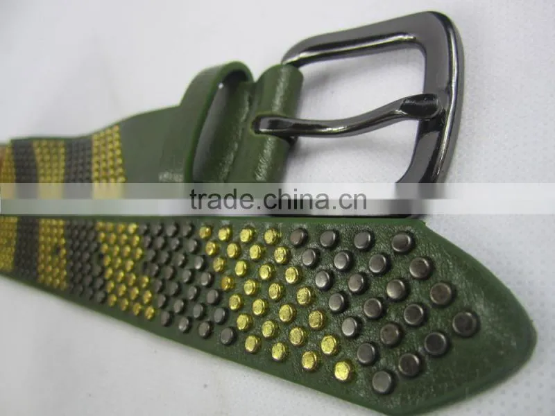 studded women fashion belt fashion metal belts