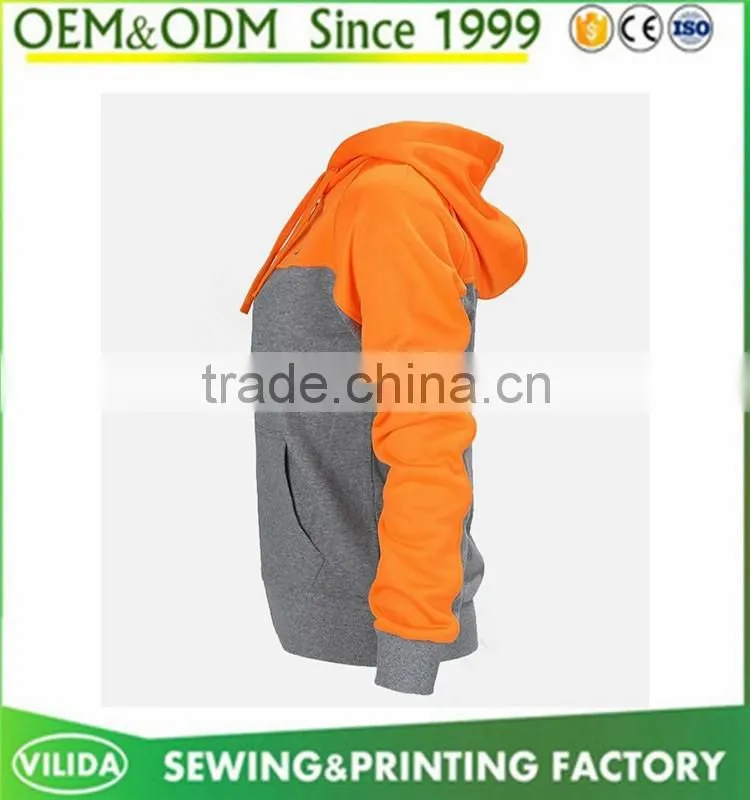 Korean version popular trend slim fit extra long stand collar hoodies coat