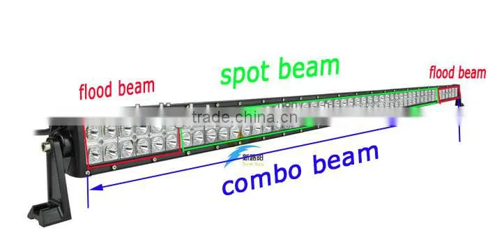 Popular 50 Inch 10-30V DC 288W Led Driving Light Bar For Suv Atv Epsitar Led Work Light For Truck