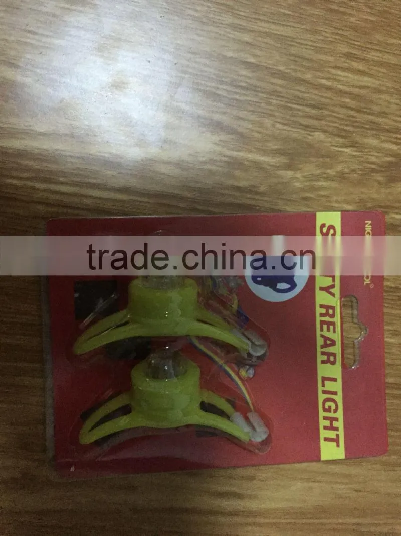China cheap bicycle LED light / bicycle silicone LED light / handlebar LED light