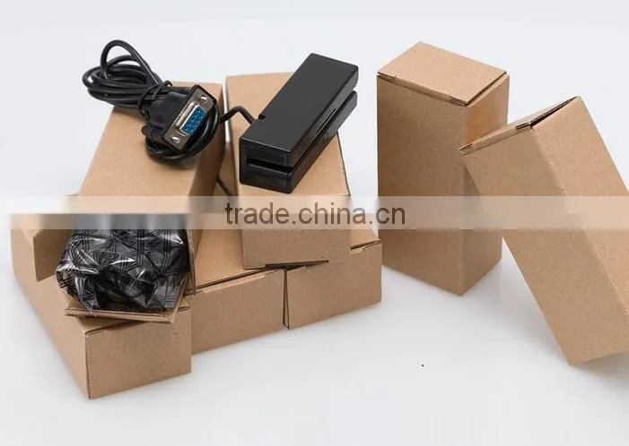 Multi-port 3 tracks magnetic stripe mini msr for hotel time attendance POS GPS tracking system