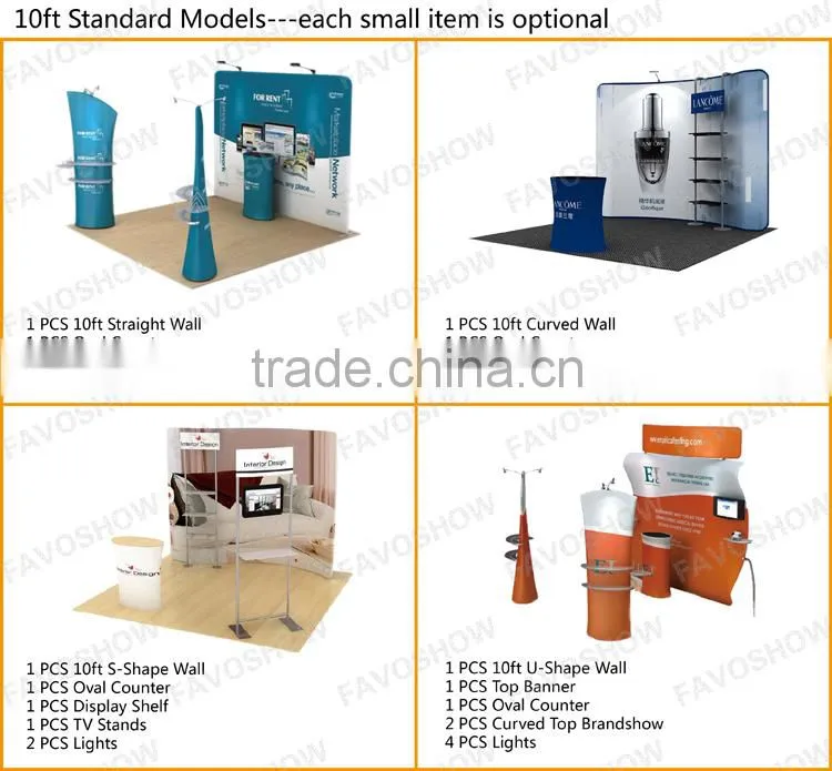 Flame Retardant Trade Show Stretch Polyester Table Cloth