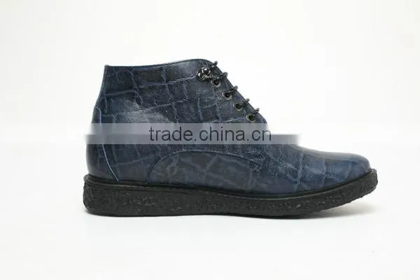 2016 high heel cow leather boots