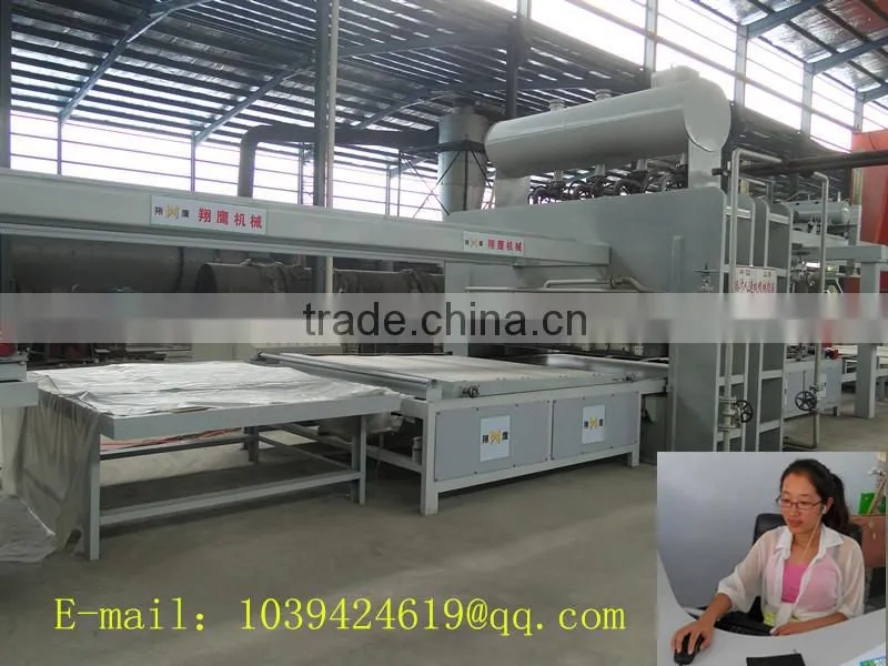 4x8ft short cycle lamination hot press in Linyi China