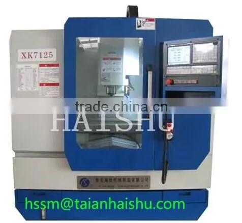 machine for making metal molds XK7125 cnc milling machine