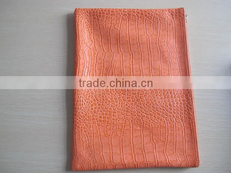 2014 latest design clutch for men or women ,leather croco clutch