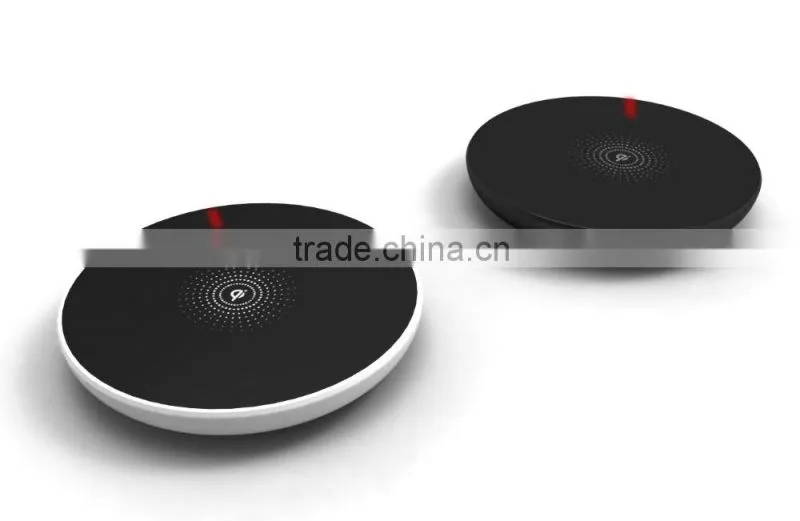QI wireless charger with 2 USB interface ports wireless charger power bank + wireless phone receiver for all smart phone andriod