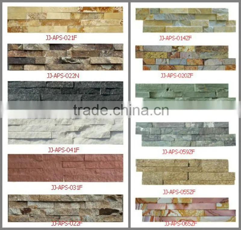 natural stacked decorative wall cladding stone