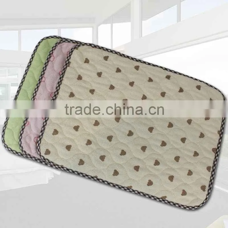 Waterproof Customized Baby Changing Quilted Baby Diaper Pad