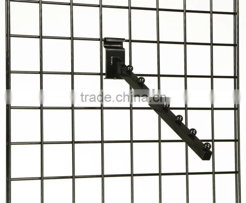 Metal 7 Ball Waterfall Hook,Gridwall Display with Descending Tube