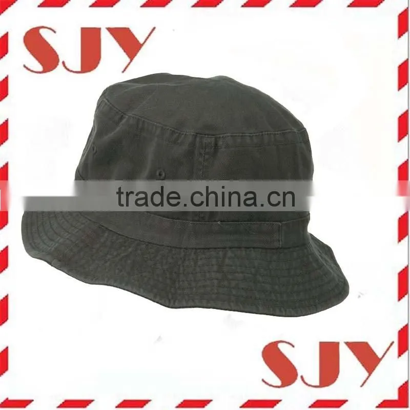 Custom Made Embroidery Dyed Bucket Hat