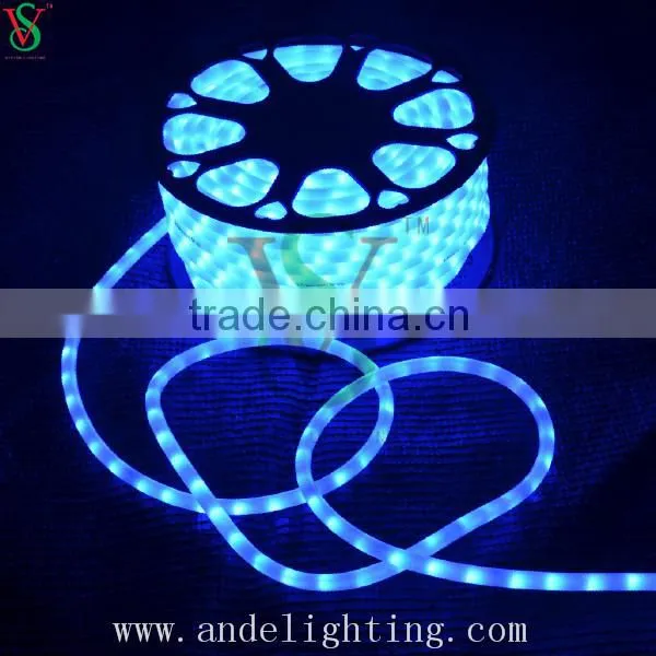 New products 2016 round 2 wire rope lights/ led neon flex rope lights