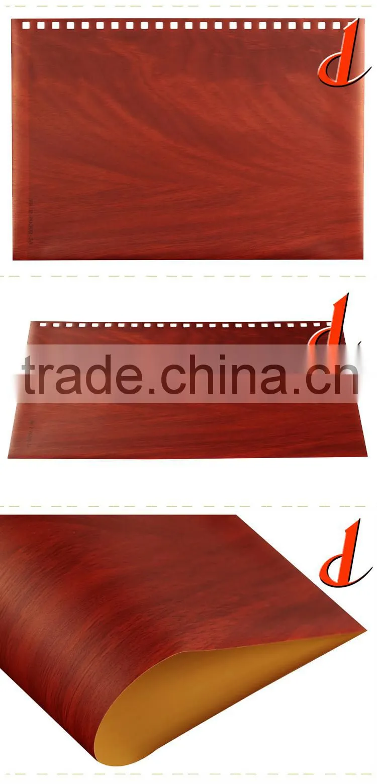 soft wood grain lamination pvc floor film