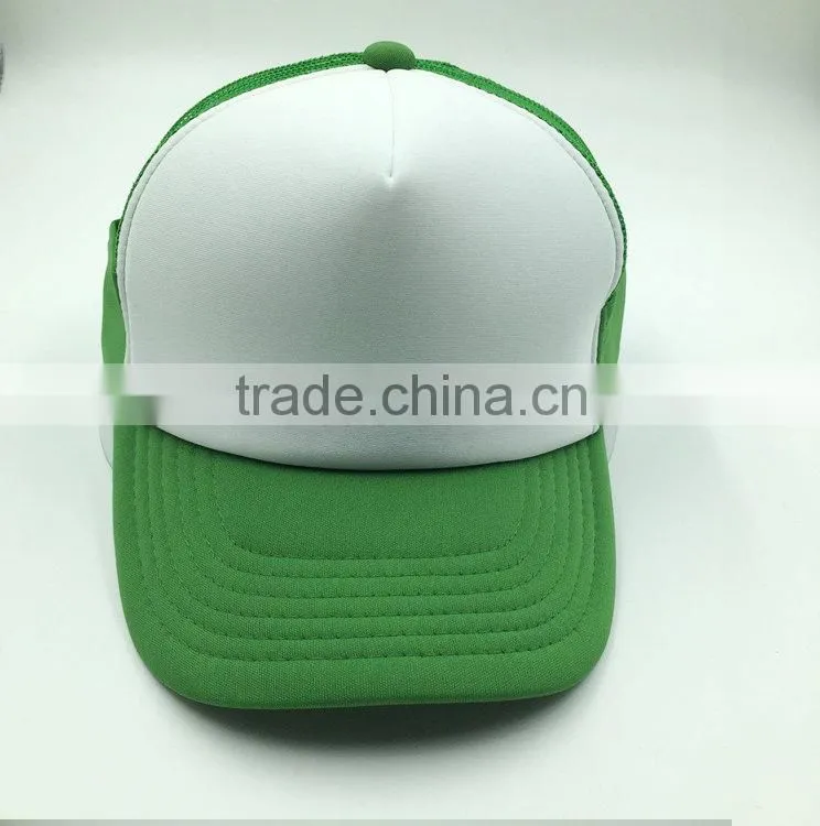 Unisex mixed color foam and mesh Baseball cap