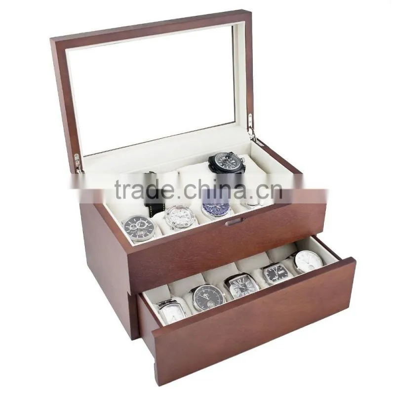 High Quality Wooden packaging boxes with classic finish
